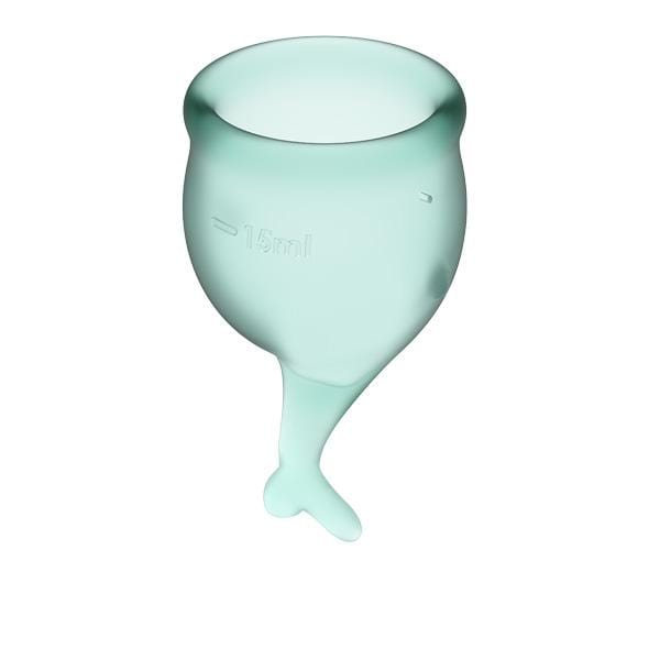 Satisfyer - Feel Secure Menstrual Cup Set (Dark Green) STF1112 CherryAffairs