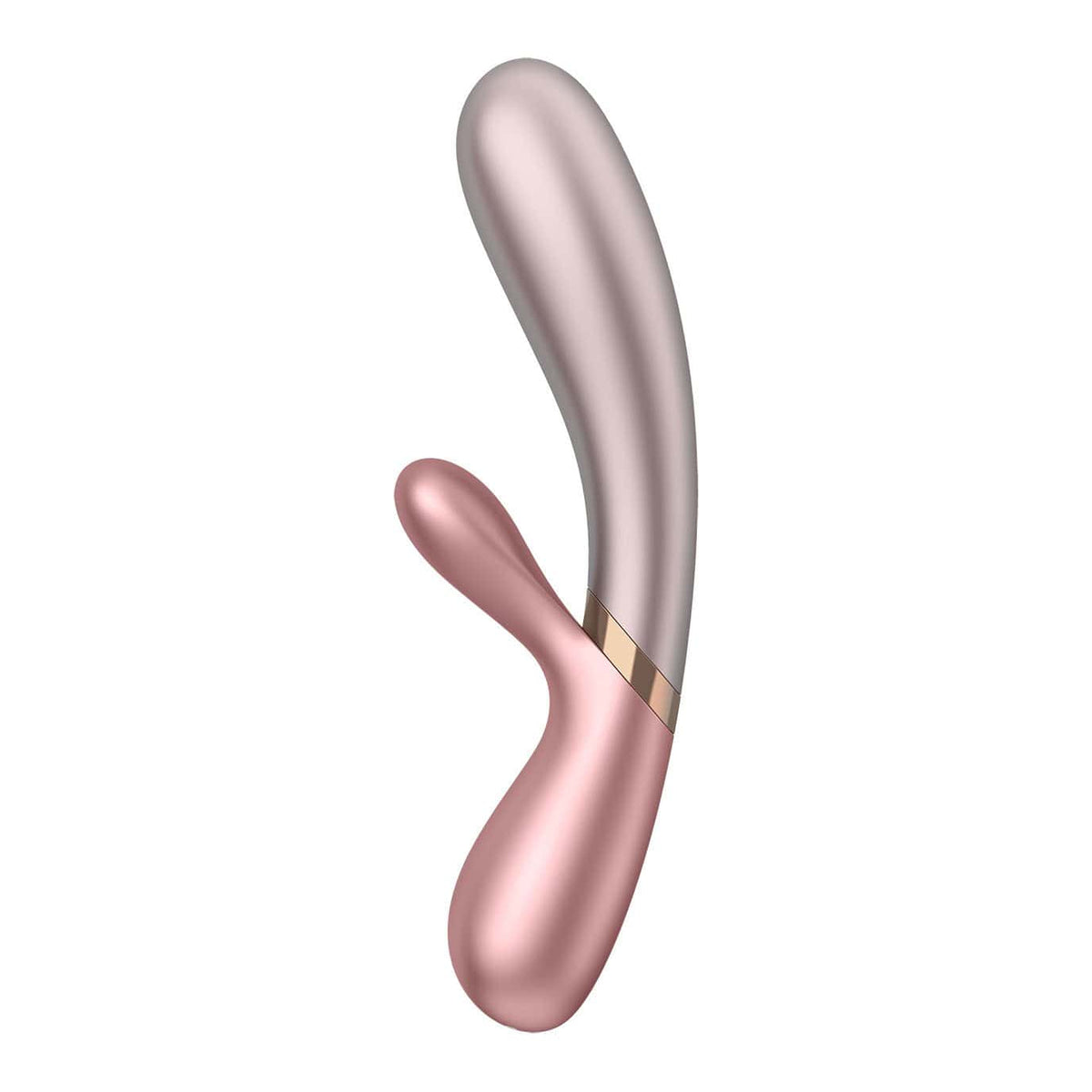 Satisfyer - Hot Lover Warming Rabbit Vibrator with Bluetooth and App (Pink/Dark Pink)    Rabbit Dildo (Vibration) Rechargeable