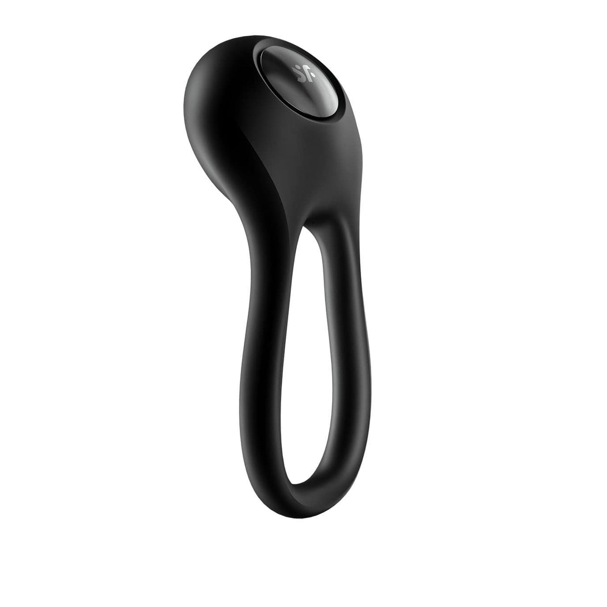 Satisfyer - Majestic Duo Silicone Vibrating Cock Ring (Black) STF1209 CherryAffairs