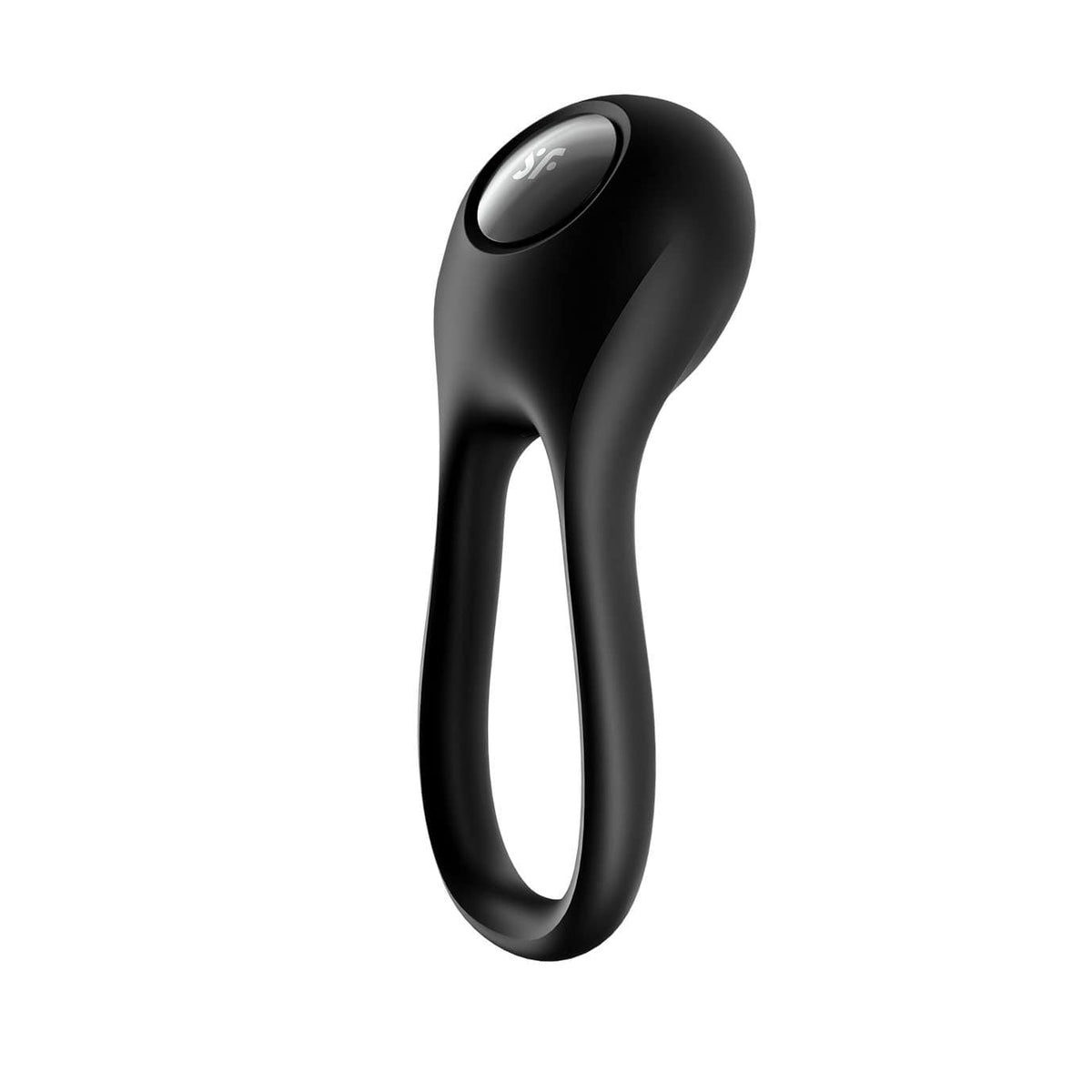 Satisfyer - Majestic Duo Silicone Vibrating Cock Ring (Black)    Silicone Cock Ring (Vibration) Rechargeable