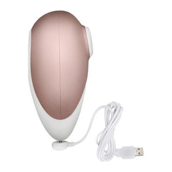 Satisfyer - Pro Deluxe Air Pulse Rechargeable Clitoral Air Stimulator (Rose Gold) STF1003 CherryAffairs