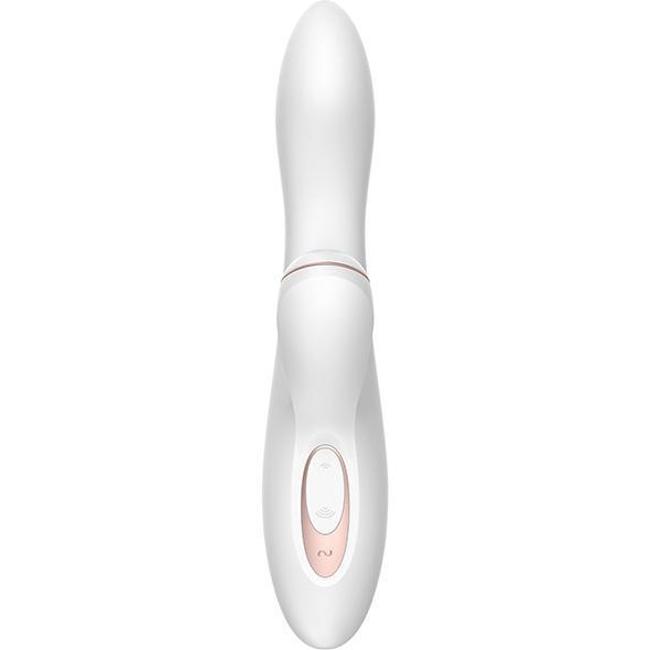 Satisfyer - Pro+ G Spot Rabbit Vibrator (White) Rabbit Dildo (Vibration) Non Rechargeable 4049369015504 CherryAffairs