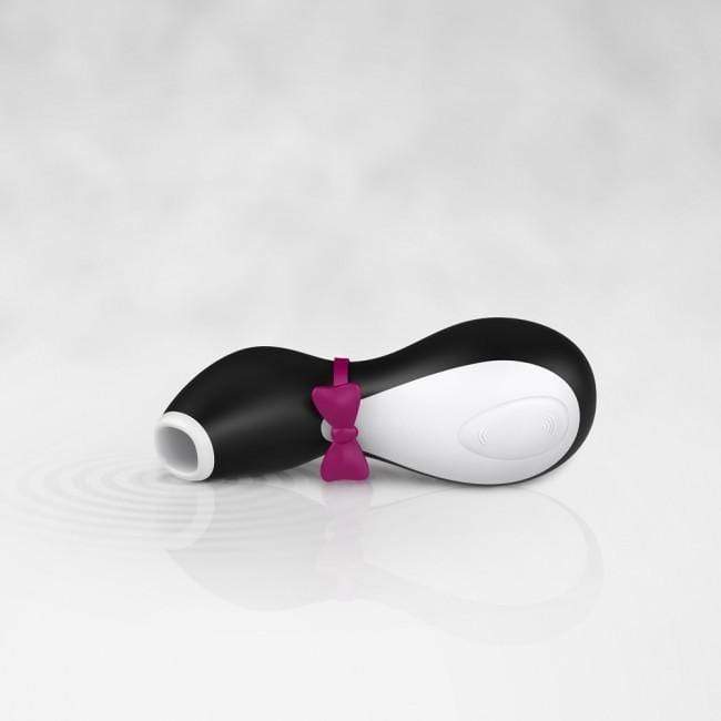 Satisfyer - Pro Penguin Air Pulse Rechargeable Clitoral Air Stimulator (Black)    Clit Massager (Vibration) Rechargeable