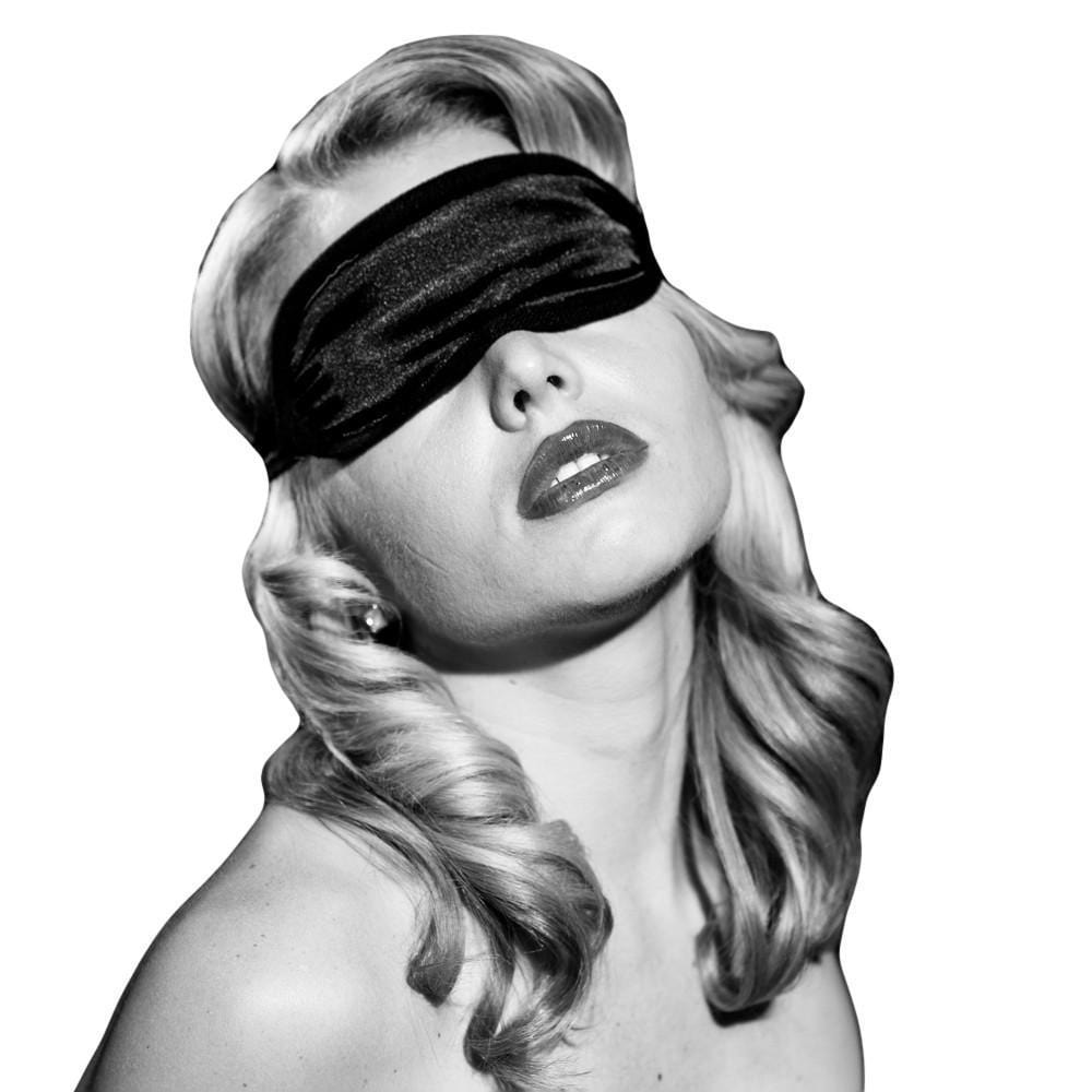 Sex and Mischief - Satin Blindfold (Black) Mask (Blind) 646709100018 CherryAffairs