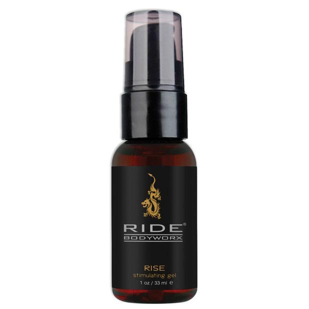 Sliquid - Ride BodyWorx Rise Stimulating Gel 1 oz (Black) SL1071 CherryAffairs