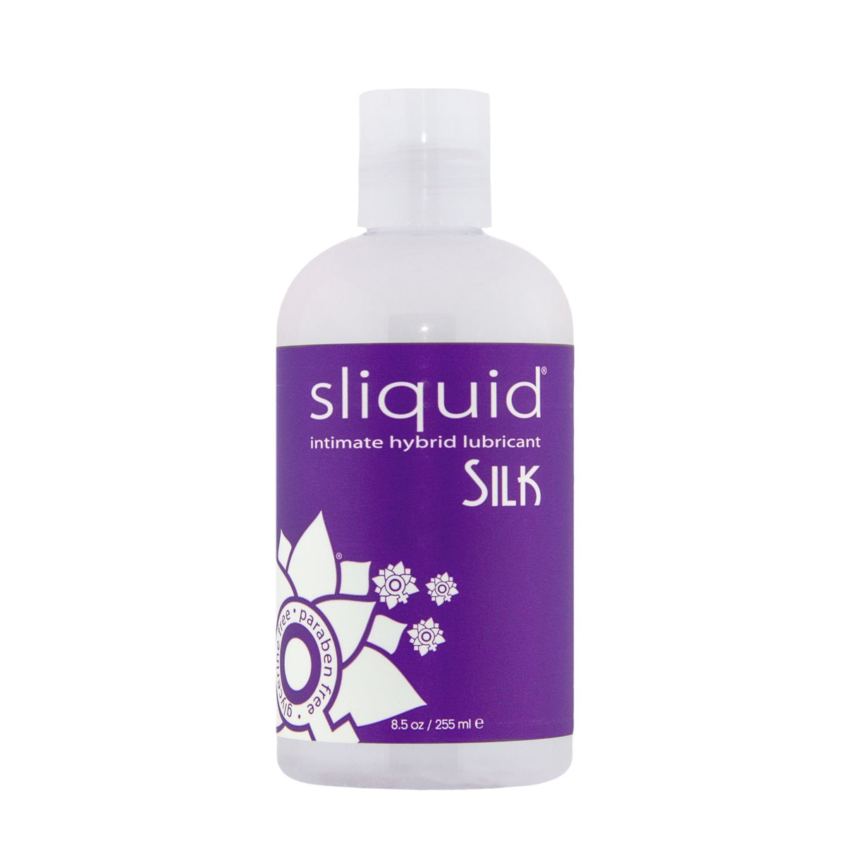 Sliquid - Silk Hybrid Naturals Lubricant Bottle 8.5 oz (Lube) SL1017 CherryAffairs