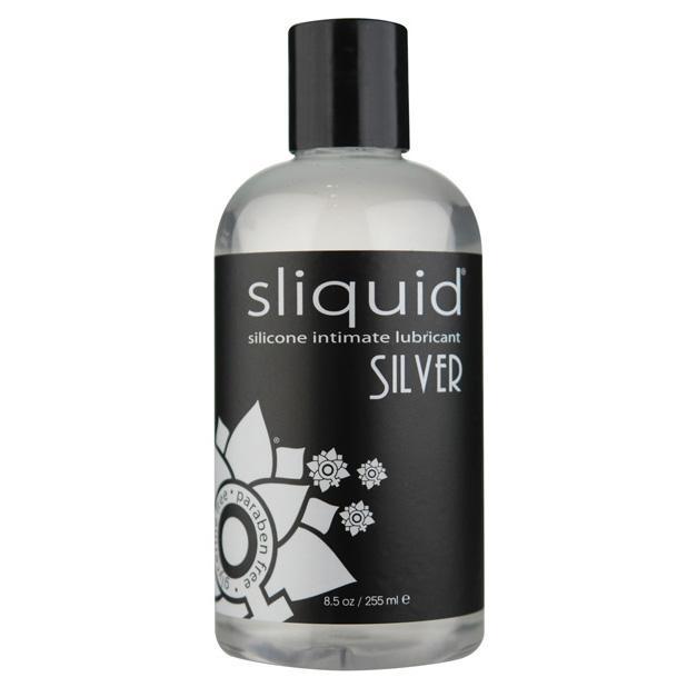 Sliquid - Silver Naturals Silicone Lubricant Bottle 8.5 oz (Lube) SL1032 CherryAffairs