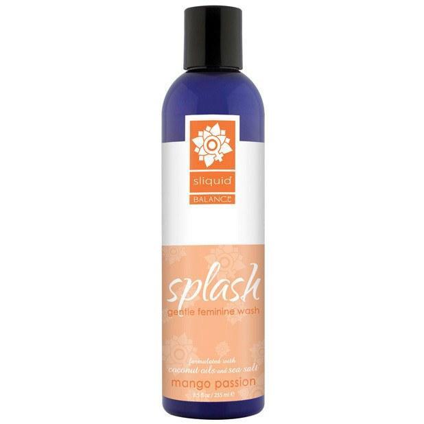 Sliquid - Splash Feminine Wash 8.5 oz Mango Passion (Orange) SL1029 CherryAffairs