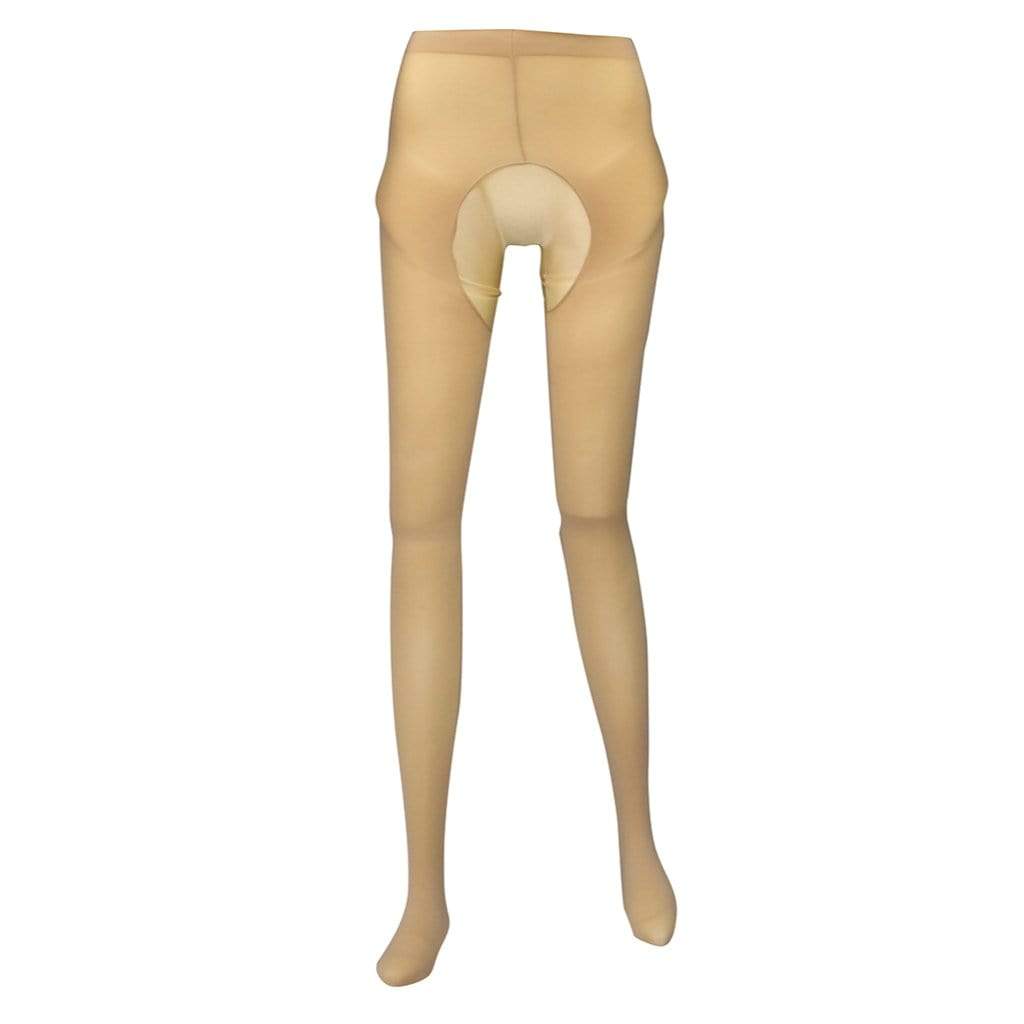 Tamatoys - Open Crotch Natural Tights Doll Costume (Beige) TMT1029 CherryAffairs