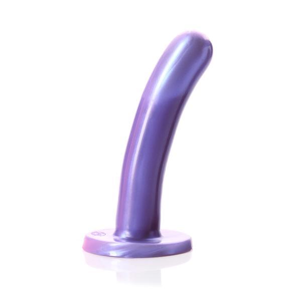 Tantus - Silk Dildo Medium (Purple)    Strap On with Non hollow Dildo for Female (Non Vibration)