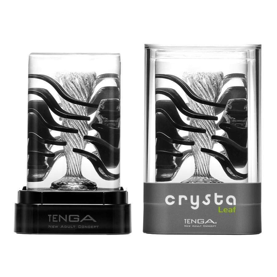 Tenga - Crysta Leaf Soft Stroker Masturbator (Clear) TE1138 CherryAffairs
