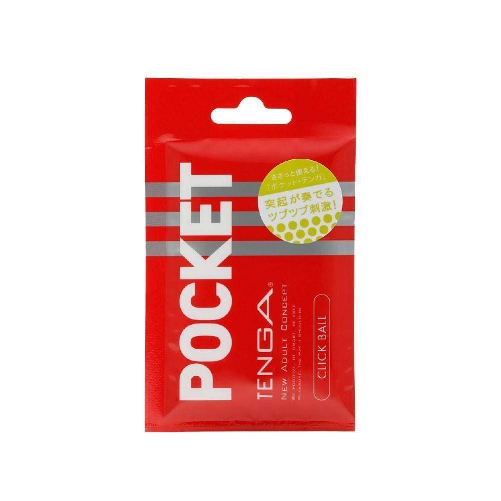 Tenga - Pocket Click Ball Masturbator    Masturbator Soft Stroker (Non Vibration)