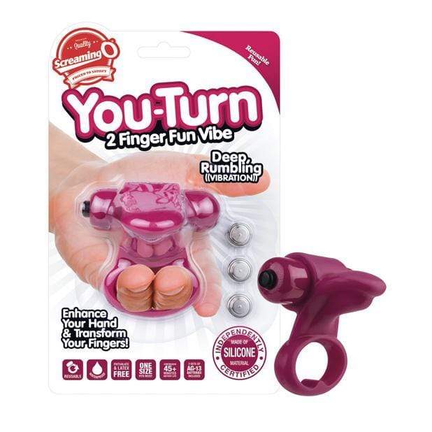 The Screaming O - You Turn 2 Finger Fun Vibe (Purple) TSO1025 CherryAffairs