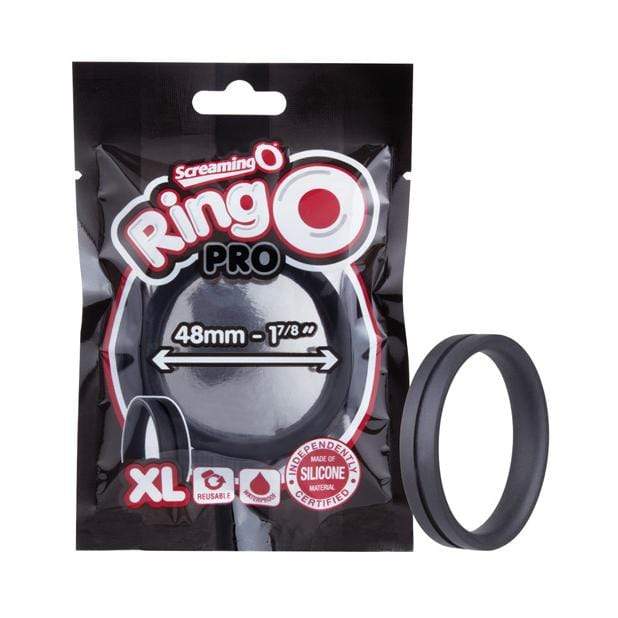 TheScreamingO - RingO Pro XL Cock Ring (Black) TSO1123 CherryAffairs