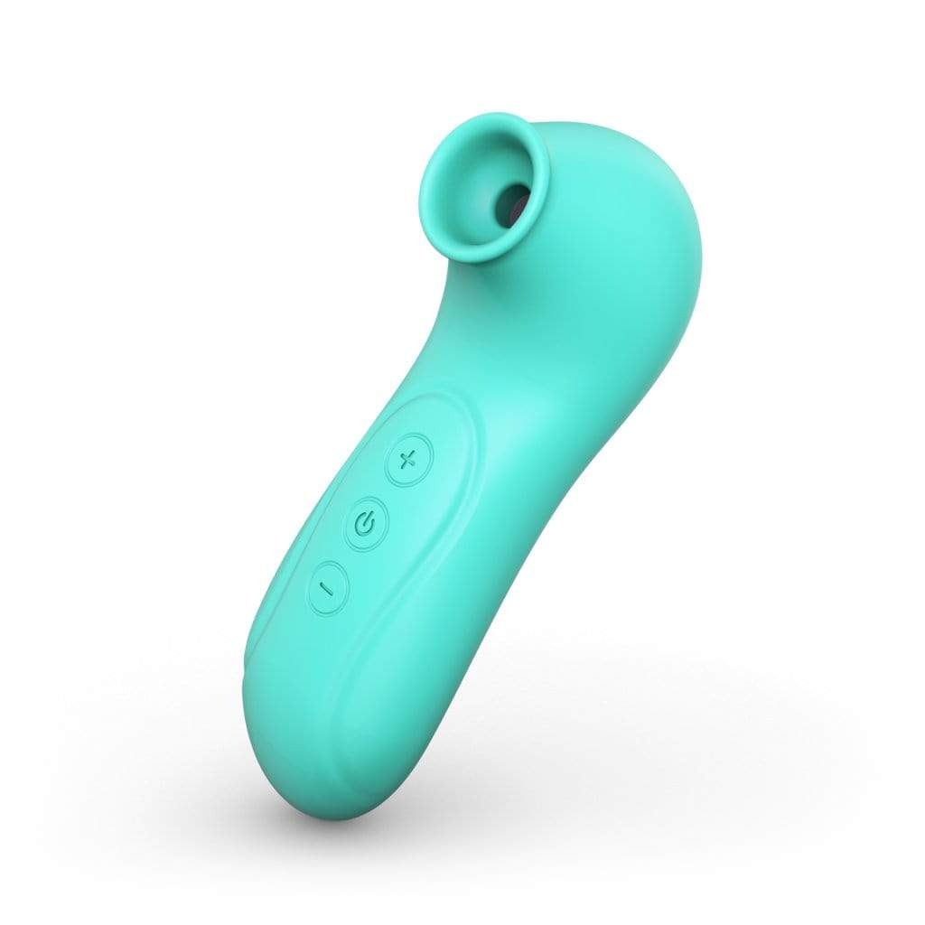 Tracy&#39;s Dog - C Cucumber Clitoral Air Stimulator Sucking Vibrator (Tiffany Blue) Clit Massager (Vibration) Rechargeable 6972725980995 CherryAffairs