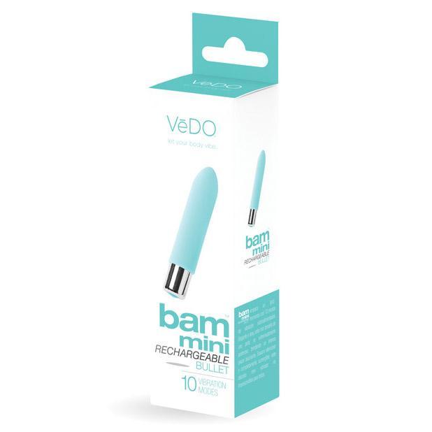 VeDo - Bam Mini Rechargeable Bullet Vibrator (Turquoise) Bullet (Vibration) Rechargeable Singapore