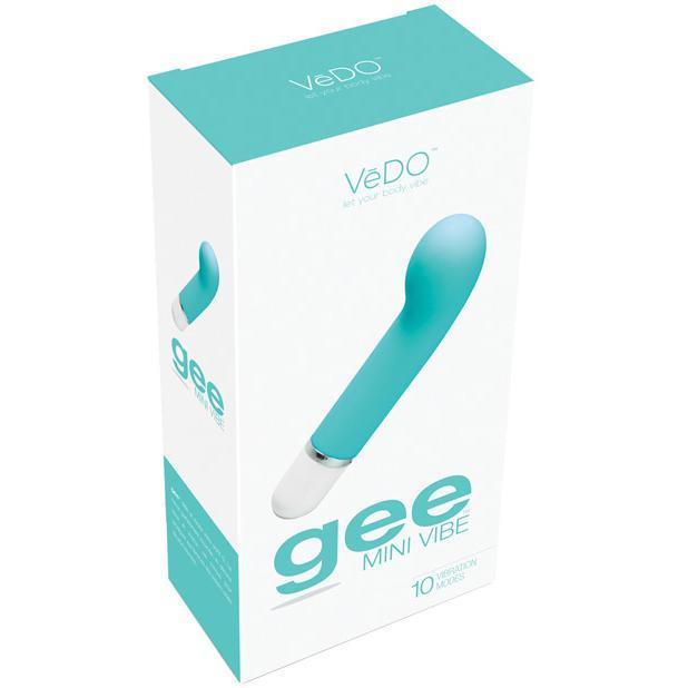 VeDO - Gee Mini G-Spot Vibrator (Tease Me Turquoise)    G Spot Dildo (Vibration) Non Rechargeable
