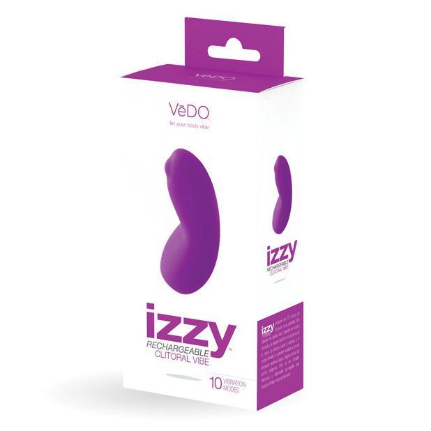 VeDo - Izzy Rechargeable Clitoral Massager (Violet Vixen) -   CherryAffairs