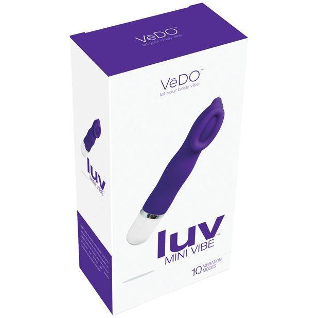 VeDO - Luv Mini Vibe Clit Massager (Into You Indigo) VD1047 CherryAffairs