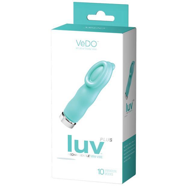 VeDO - Luv Plus Rechargeable Clit Massager (Tease Me Turquoise) VD1023 CherryAffairs