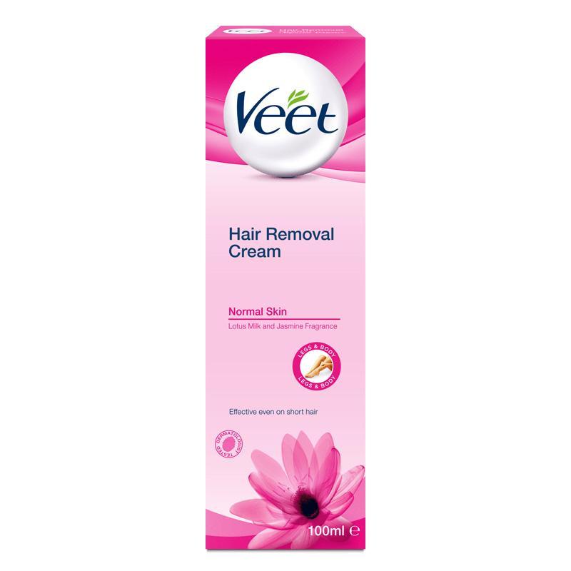 Veet - Hair Removal Cream for Normal Skin 100 ml VE1002 CherryAffairs