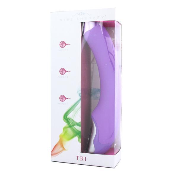 Vibe Therapy - Tri Vibrator (Purple) VT1034 CherryAffairs