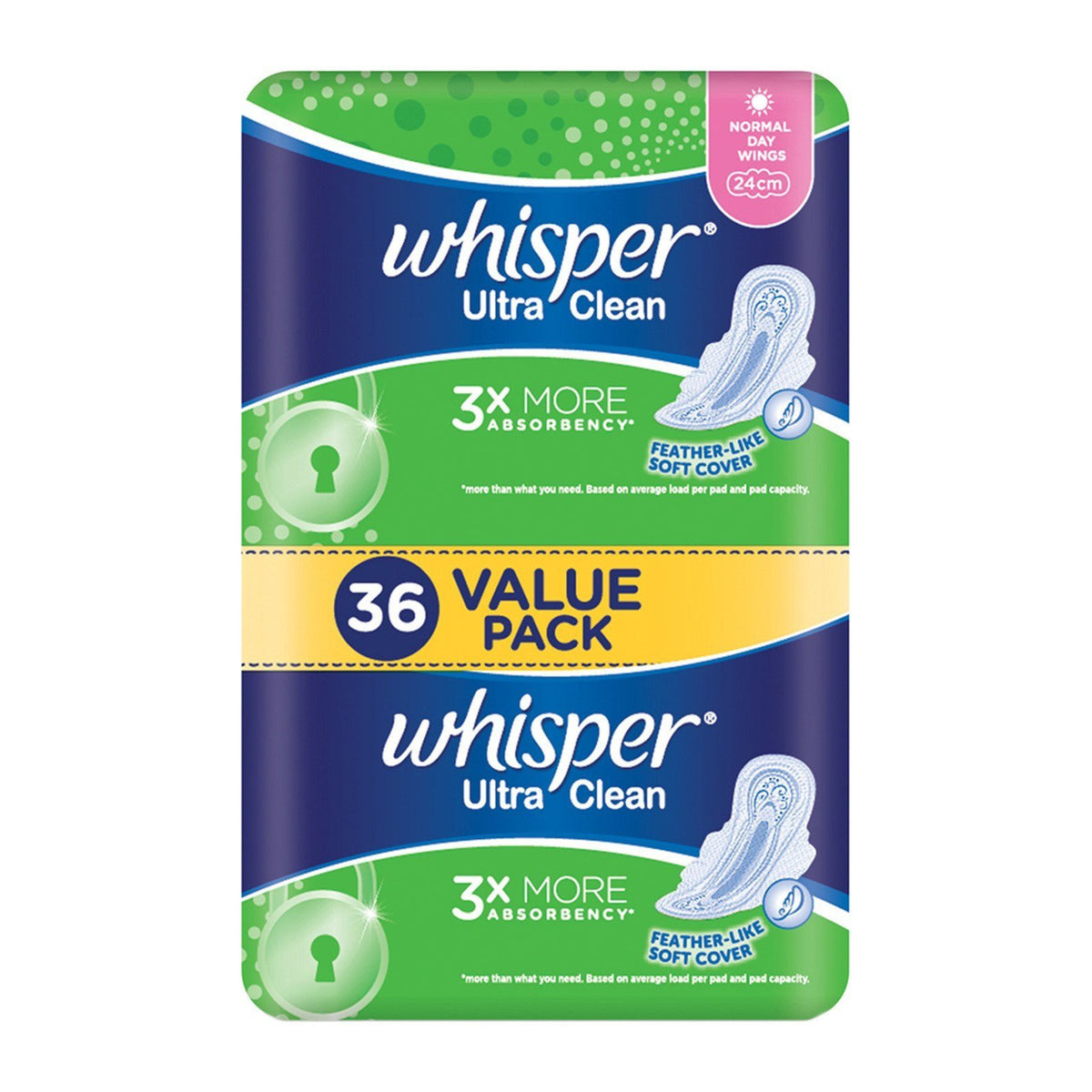 Whisper - Ultra Regular Flow Wing 36&#39;s WP1006 CherryAffairs