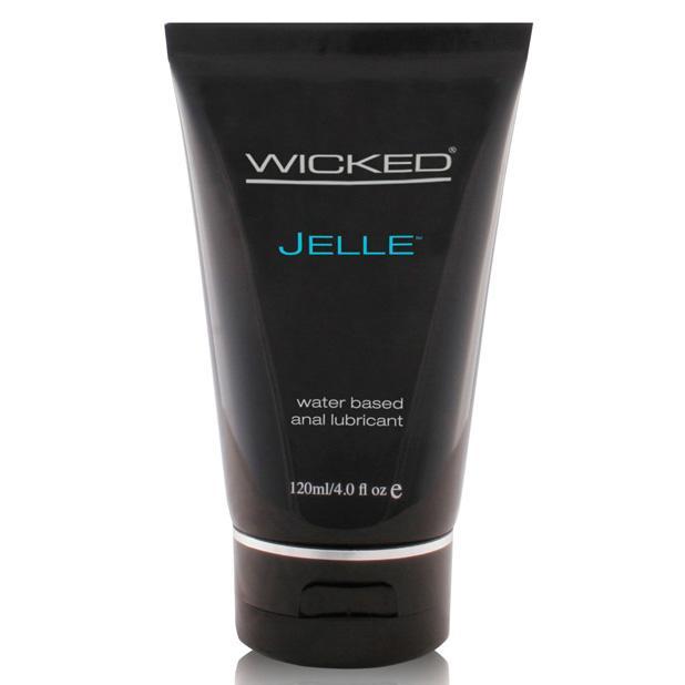 Wicked - Jelle Waterbased Anal Lubricant 4 oz (Lube) WK1006 CherryAffairs